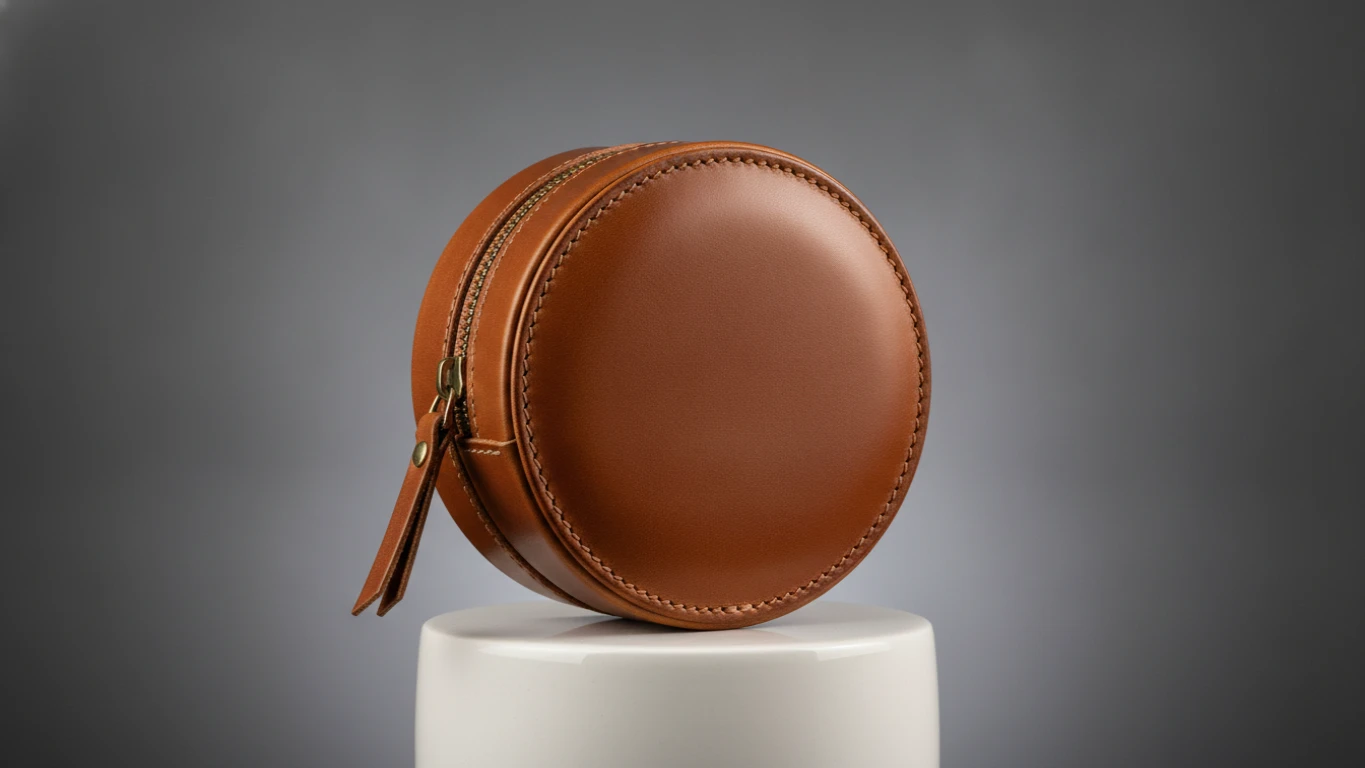 Premium Leather Rosary Travel Case