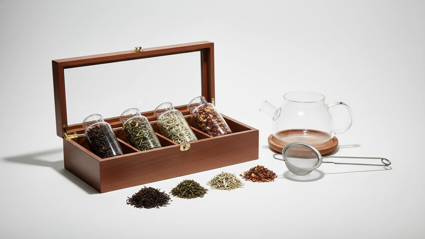 Premium Loose Leaf Tea Sampler and Infuser