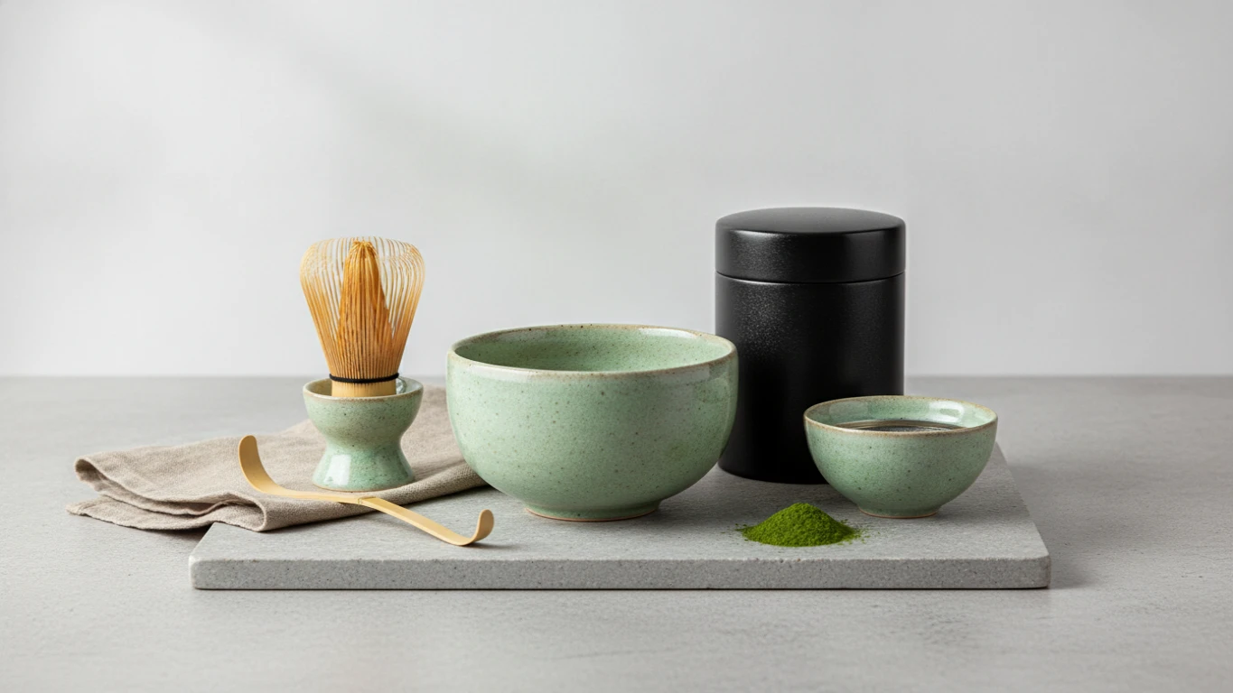 Premium Matcha Green Tea Set