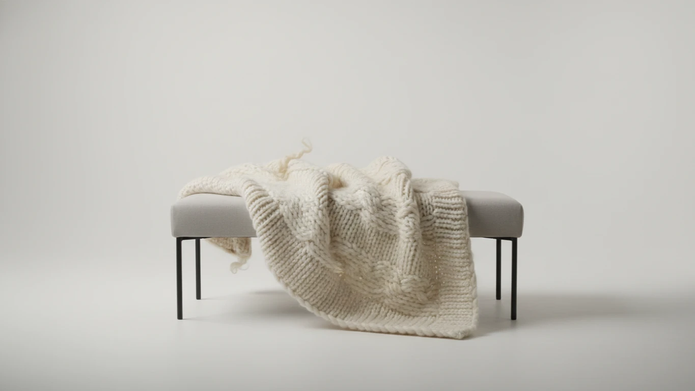 Premium Merino Wool Throw Blanket