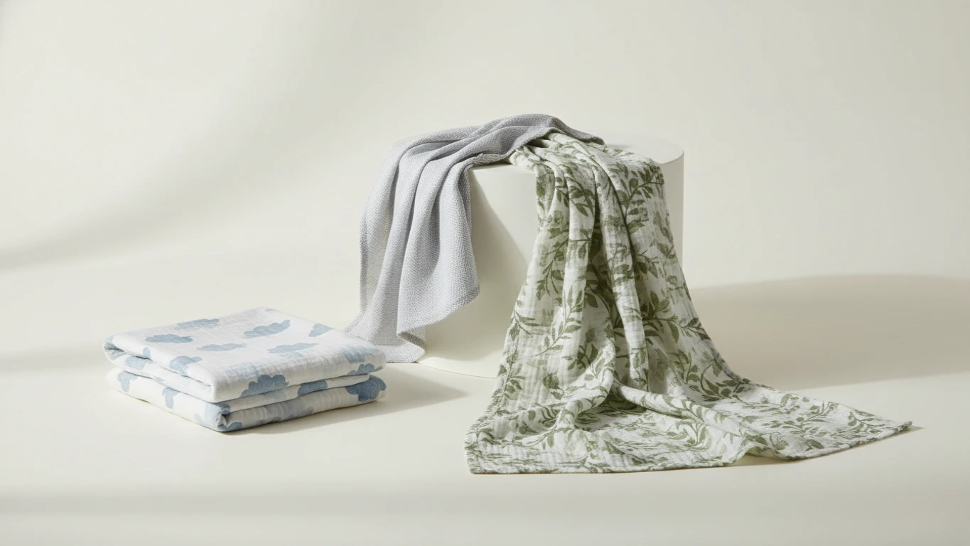 Premium Muslin Swaddle Set