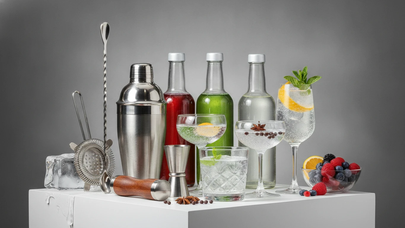 Premium Non-Alcoholic Mixology Set