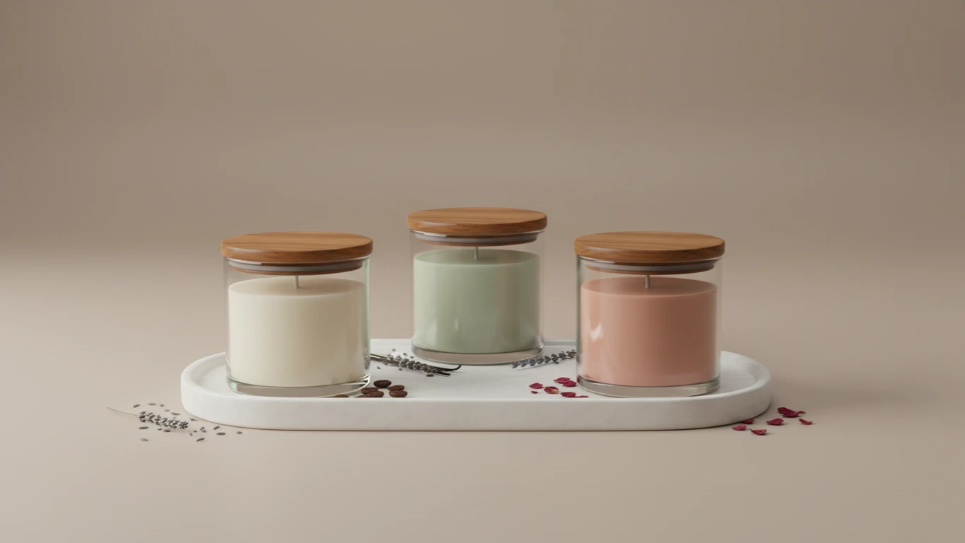 Premium Scented Soy Candle Discovery Trio