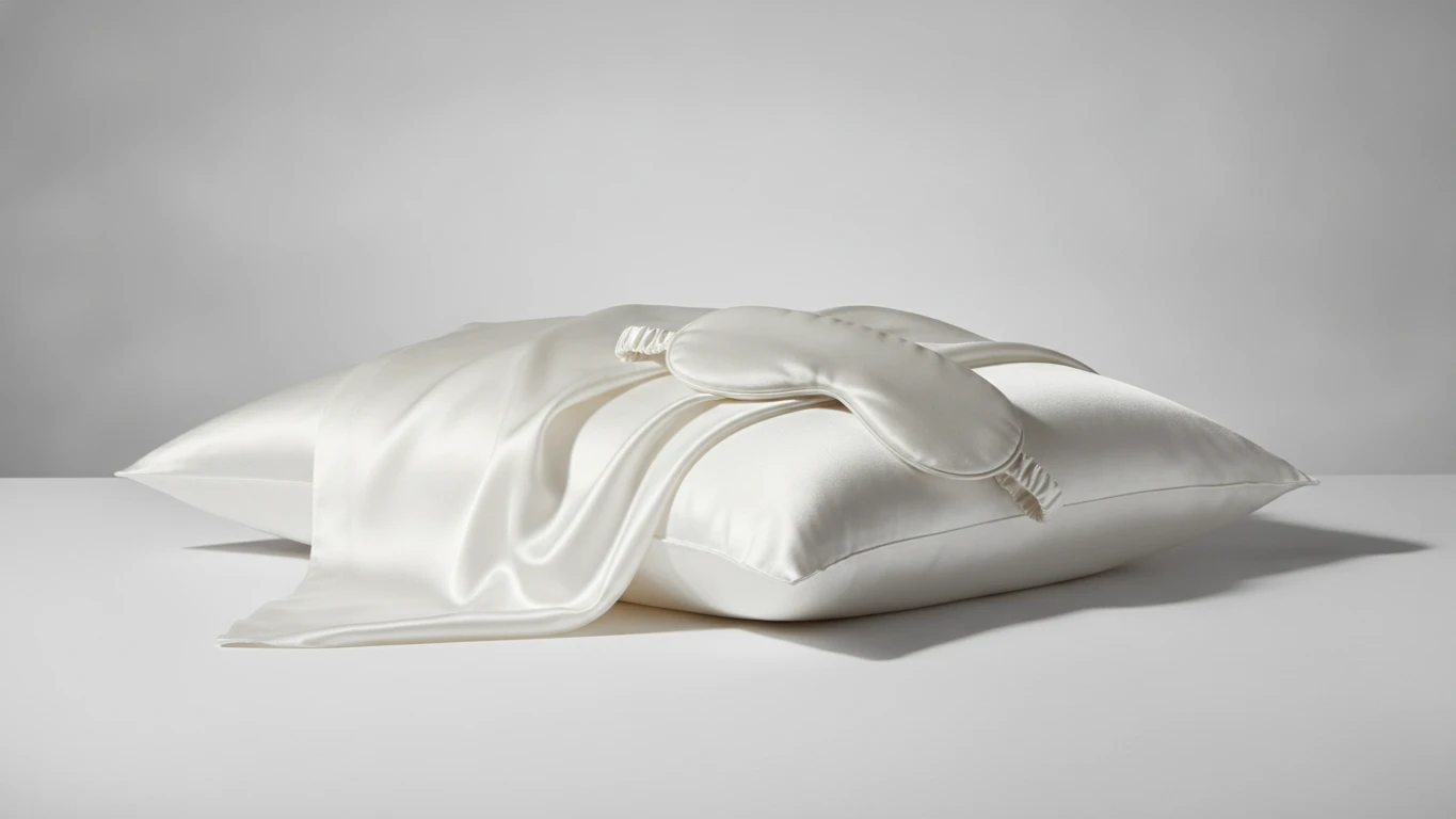 Premium Silk Pillowcase and Mask Set