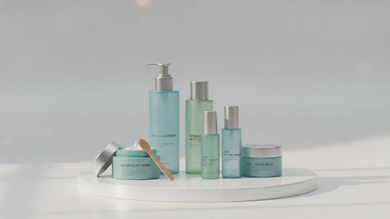 Premium Skincare and Grooming Set for Teens