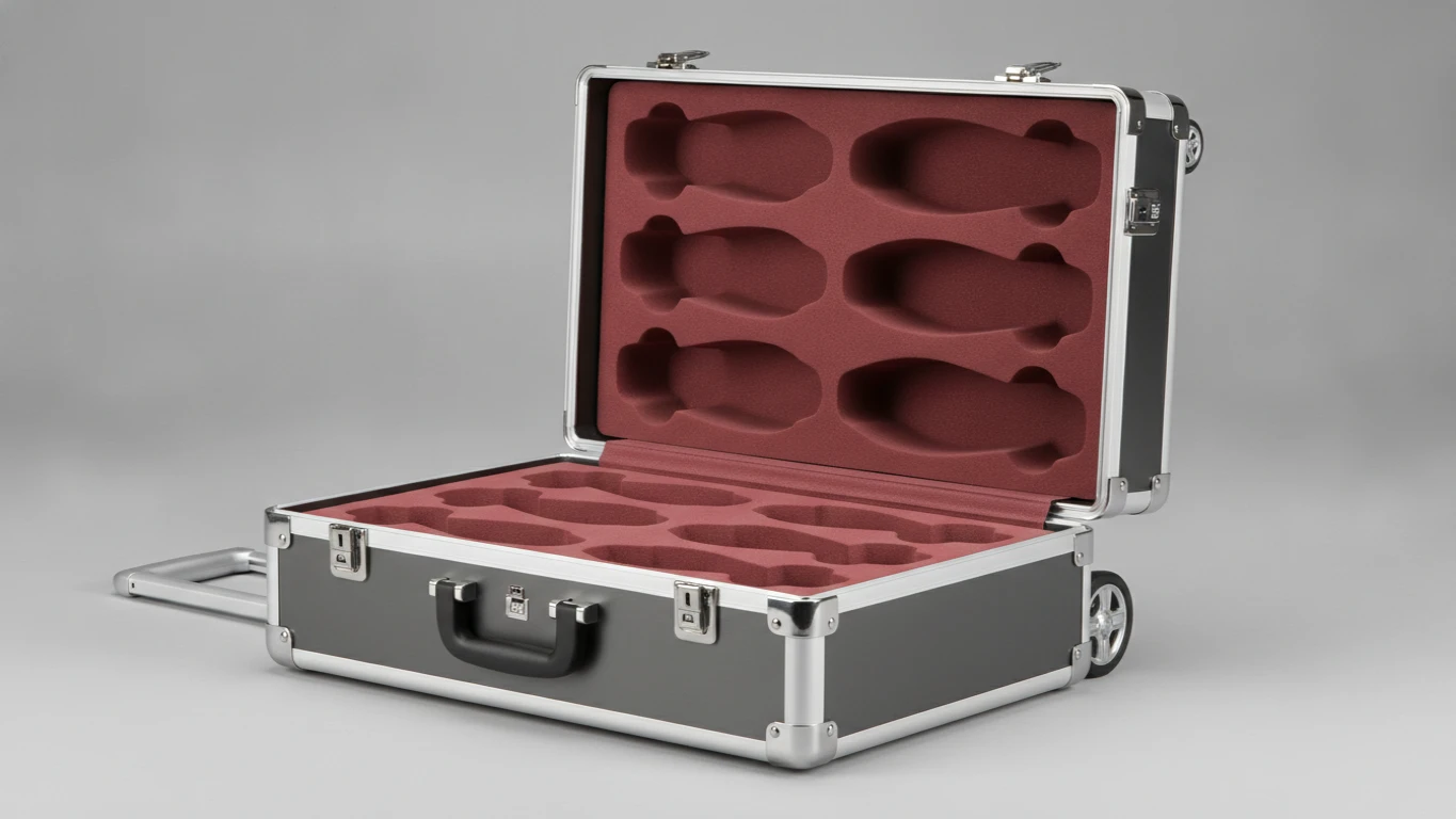 Premium TSA-Approved Wine Suitcase