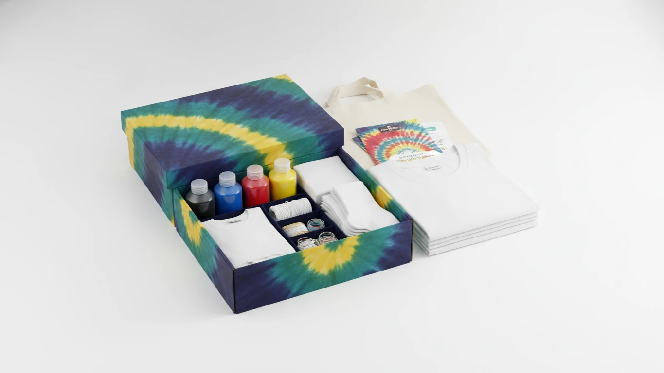 Premium Textile Tie-Dye Art Kit