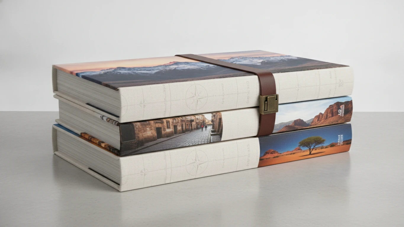 Premium Travel Coffee Table Book Set