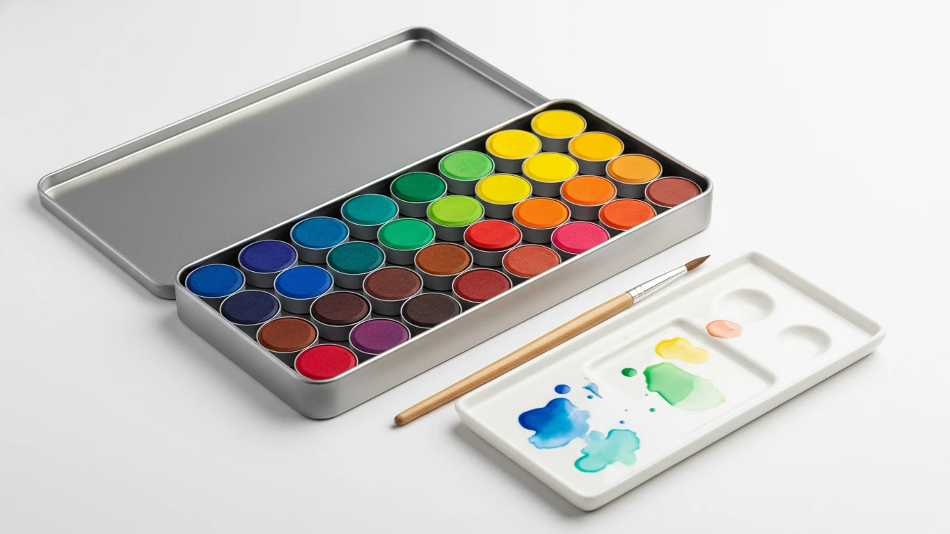 Premium Watercolor Art Set