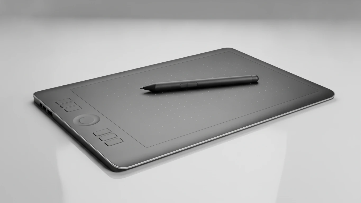 Pressure-Sensitive Digital Drawing Tablet