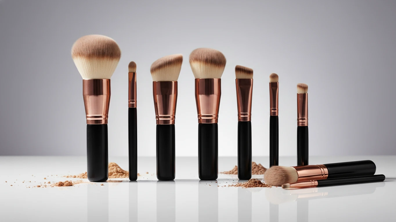 Professional 10-Piece Makeup Brush Set
