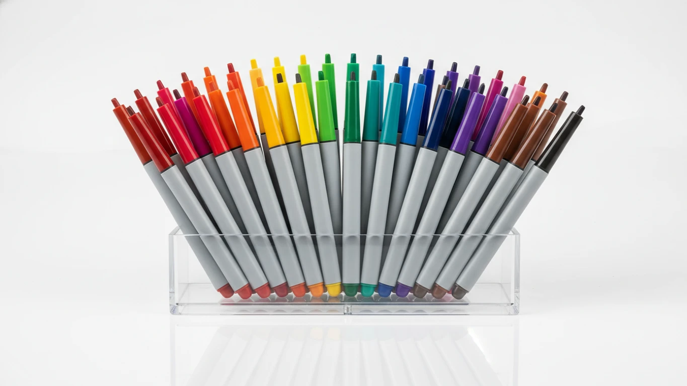 Professional 48-Color Dual-Tip Marker Set