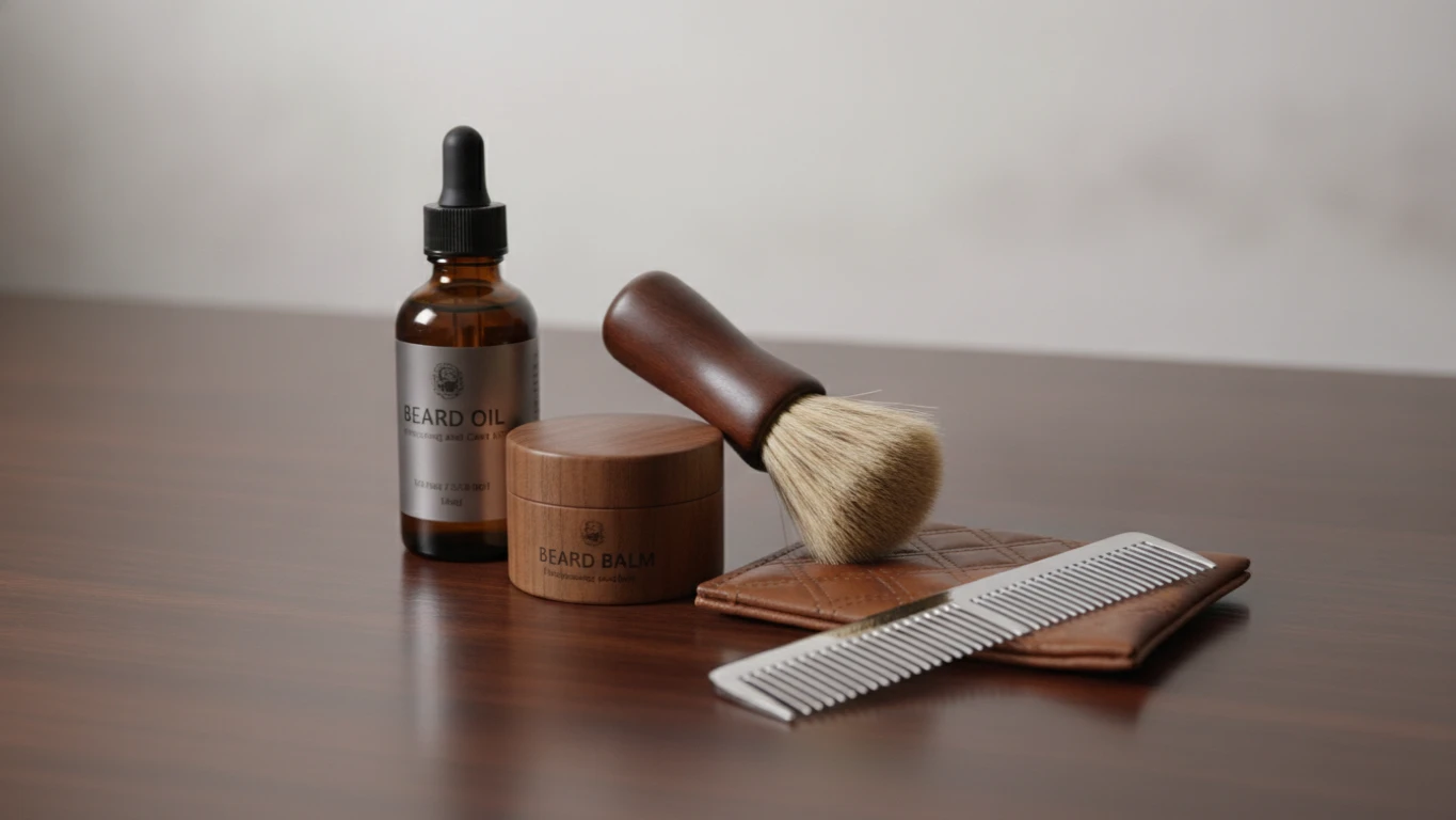 Professional Beard Grooming and Care Kit