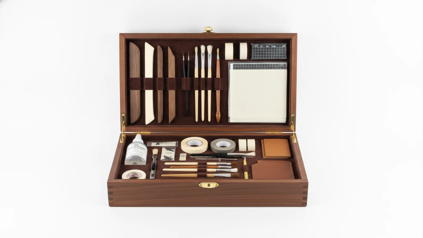 Professional Book Restoration and Repair Kit