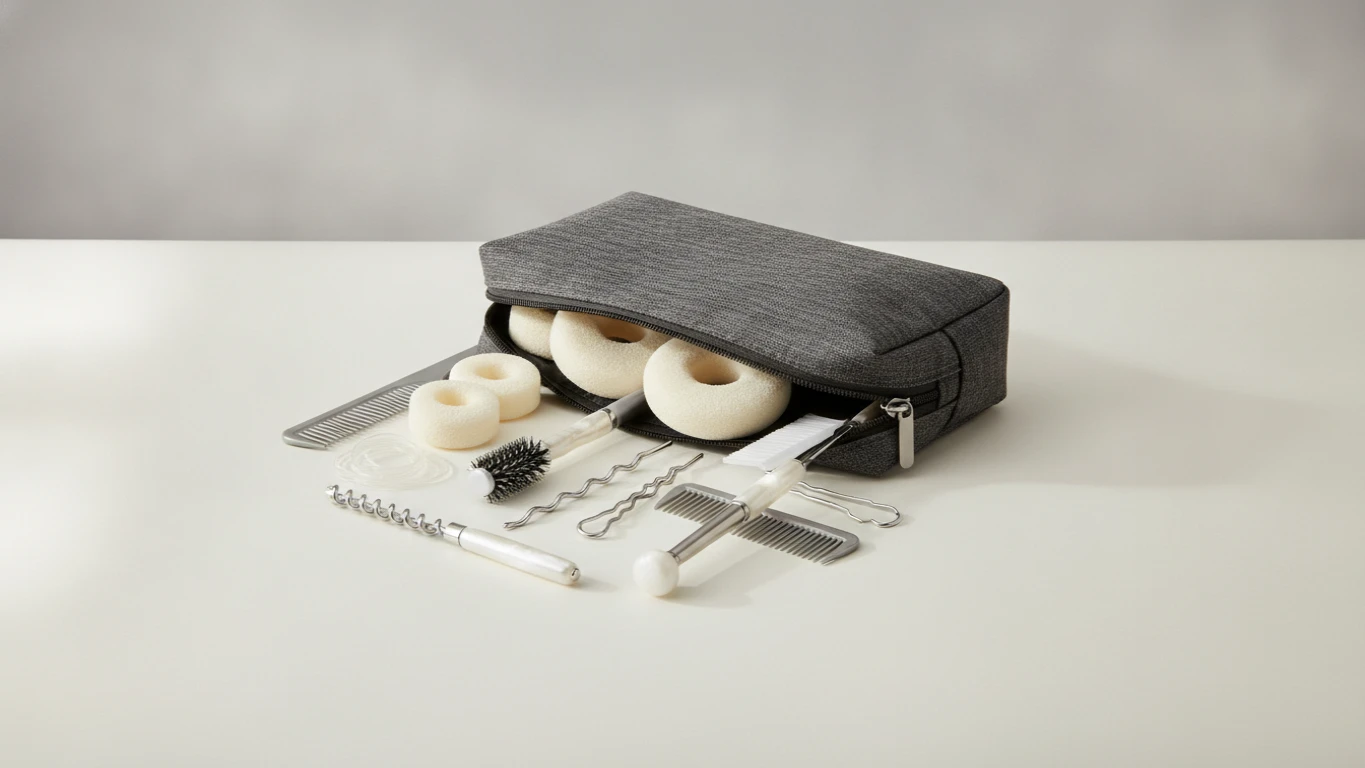 Professional Bun and Hair Styling Kit