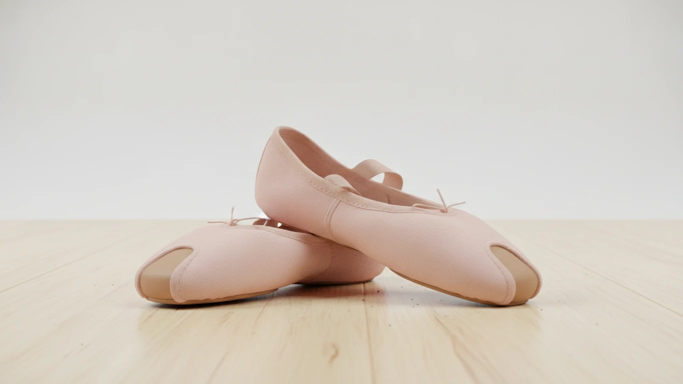 Professional Canvas Split-Sole Ballet Slippers
