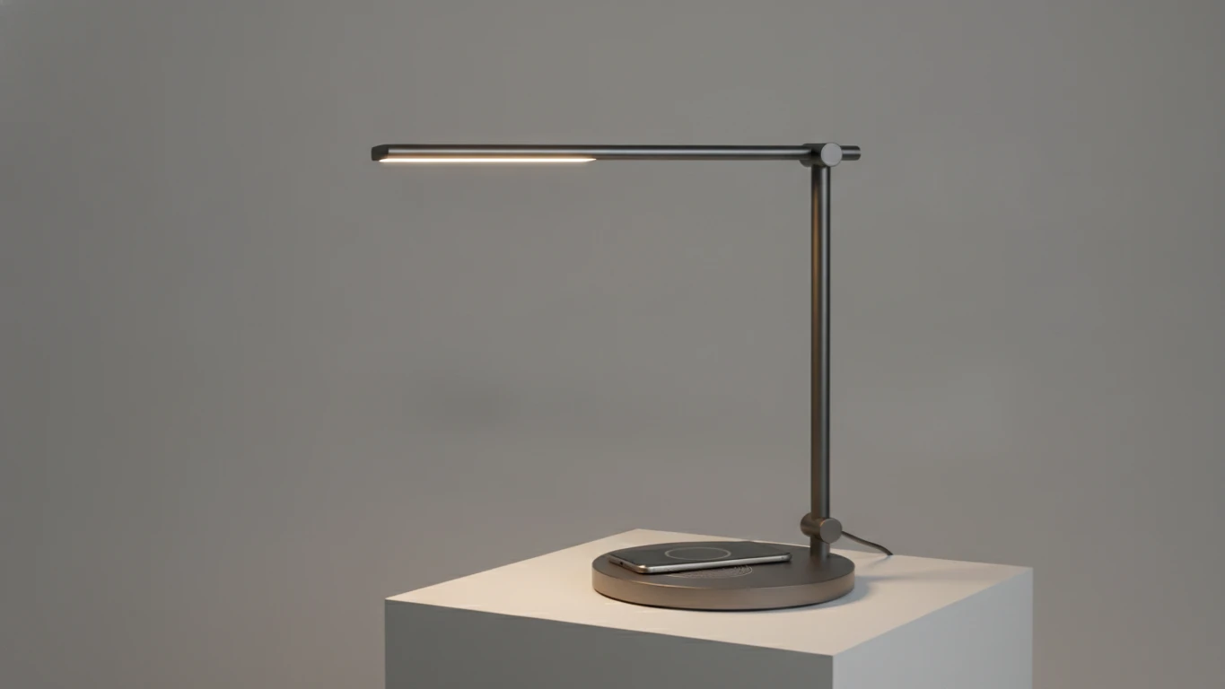 Professional Desk Light with Wireless Charging