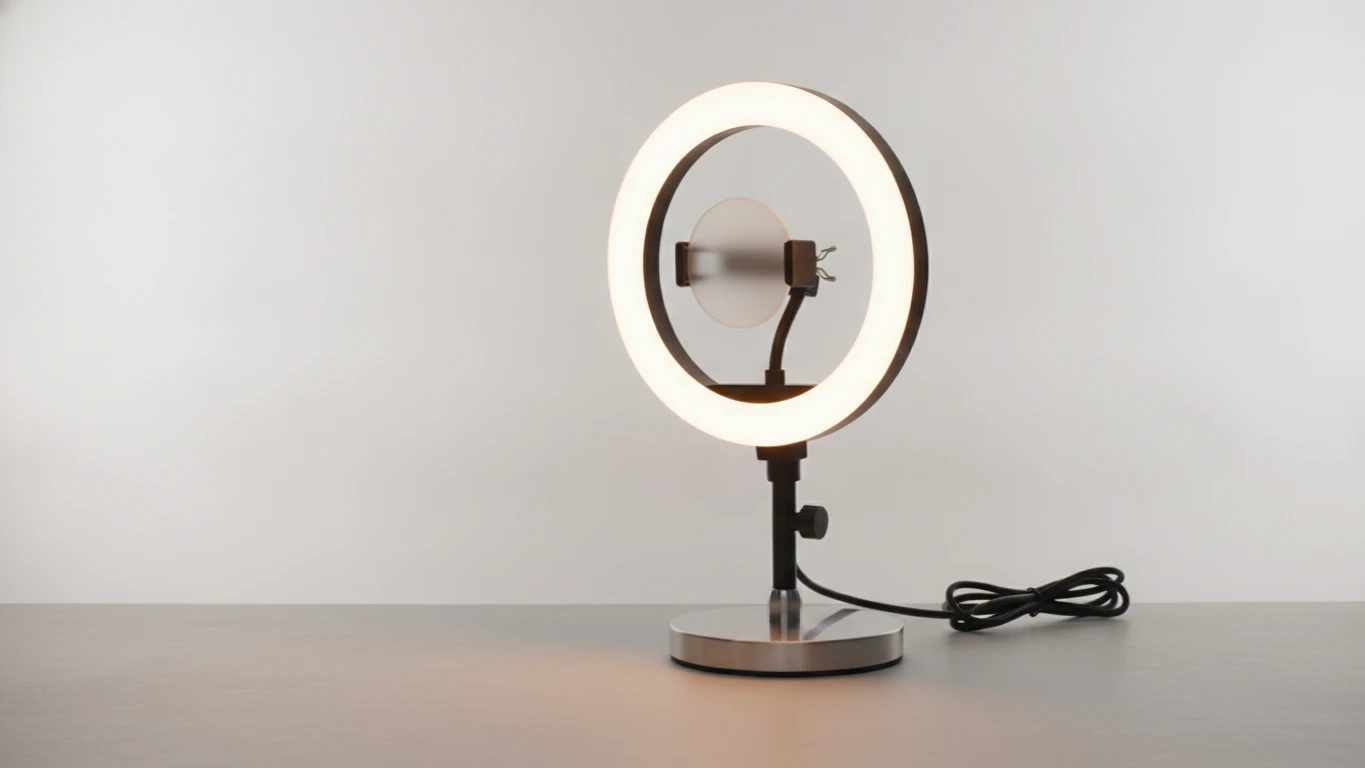 Professional Desk Ring Light for Creators