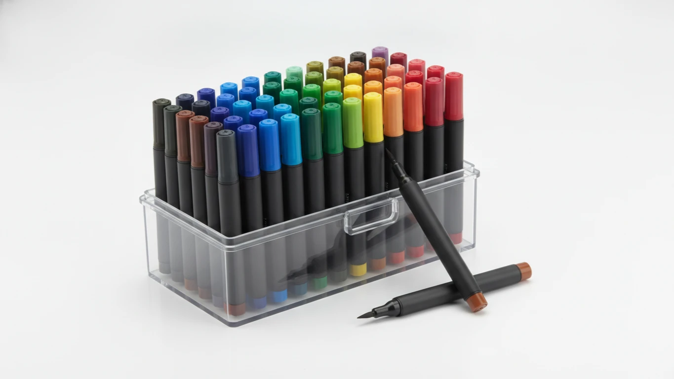 Professional Dual-Tip Art Marker Set