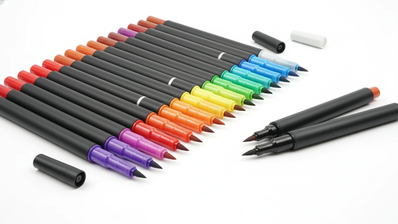 Professional Dual-Tip Art Markers Set