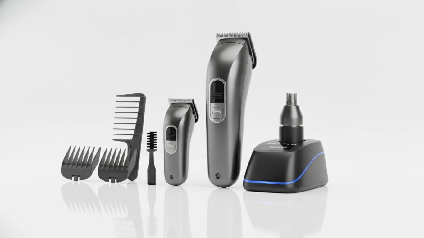 Professional Electric Barber Grooming Kit