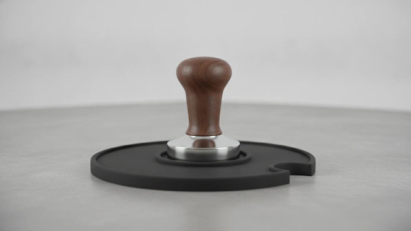 Professional Espresso Tamper and Mat