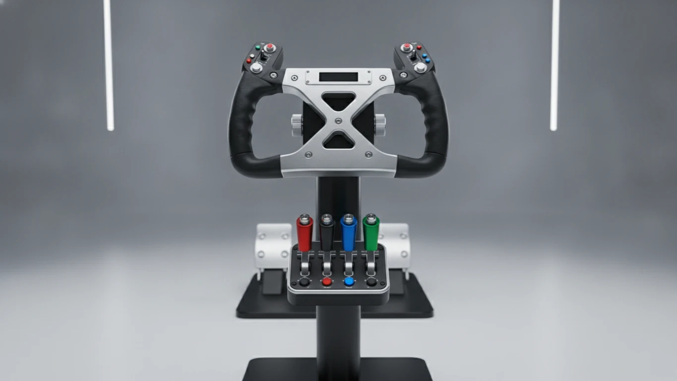 Professional Flight Simulator Yoke