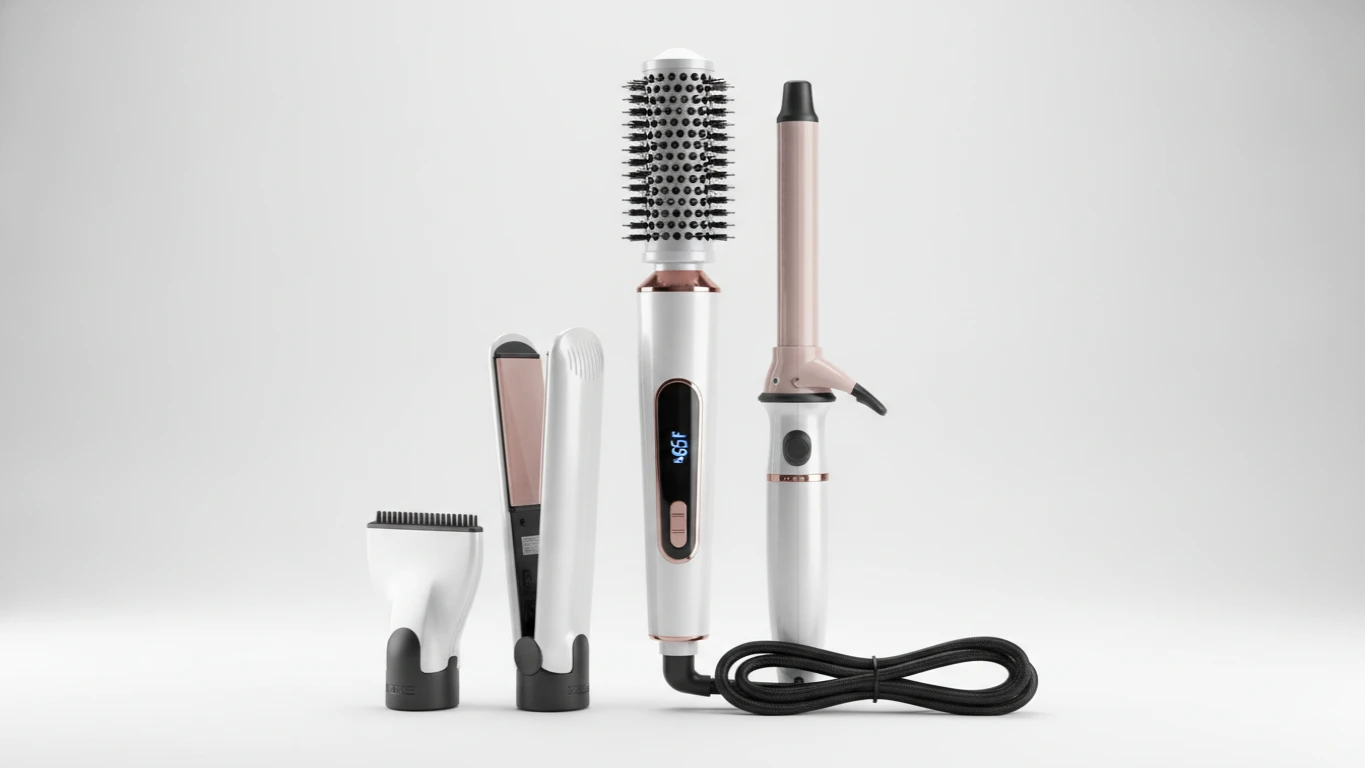 Professional-Grade Multi-Styler Hair Tool