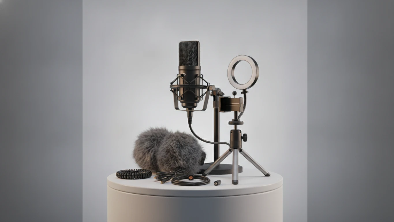 Professional-Grade Vlogging Microphone Kit