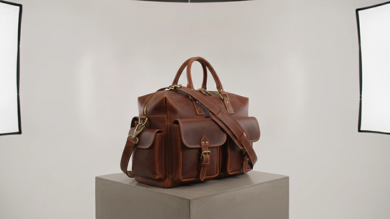 Professional Leather Flight Bag