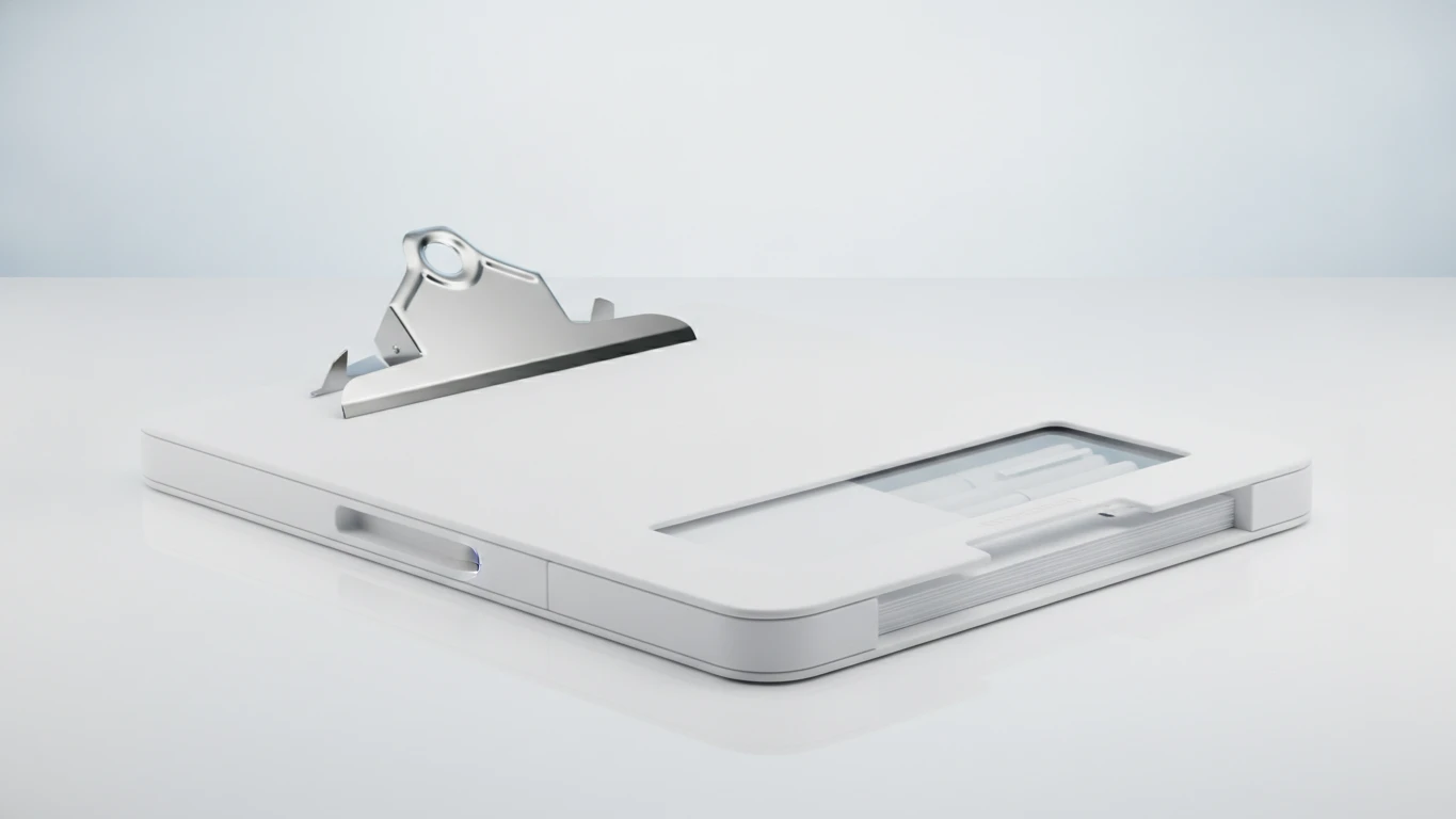 Professional Medical Clipboard with Storage