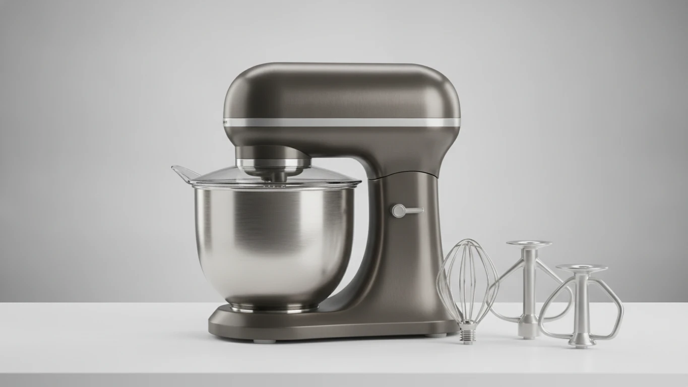 Professional Metallic Finish Stand Mixer