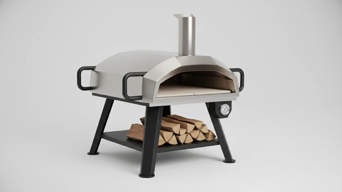 Professional Outdoor High-Heat Pizza Oven