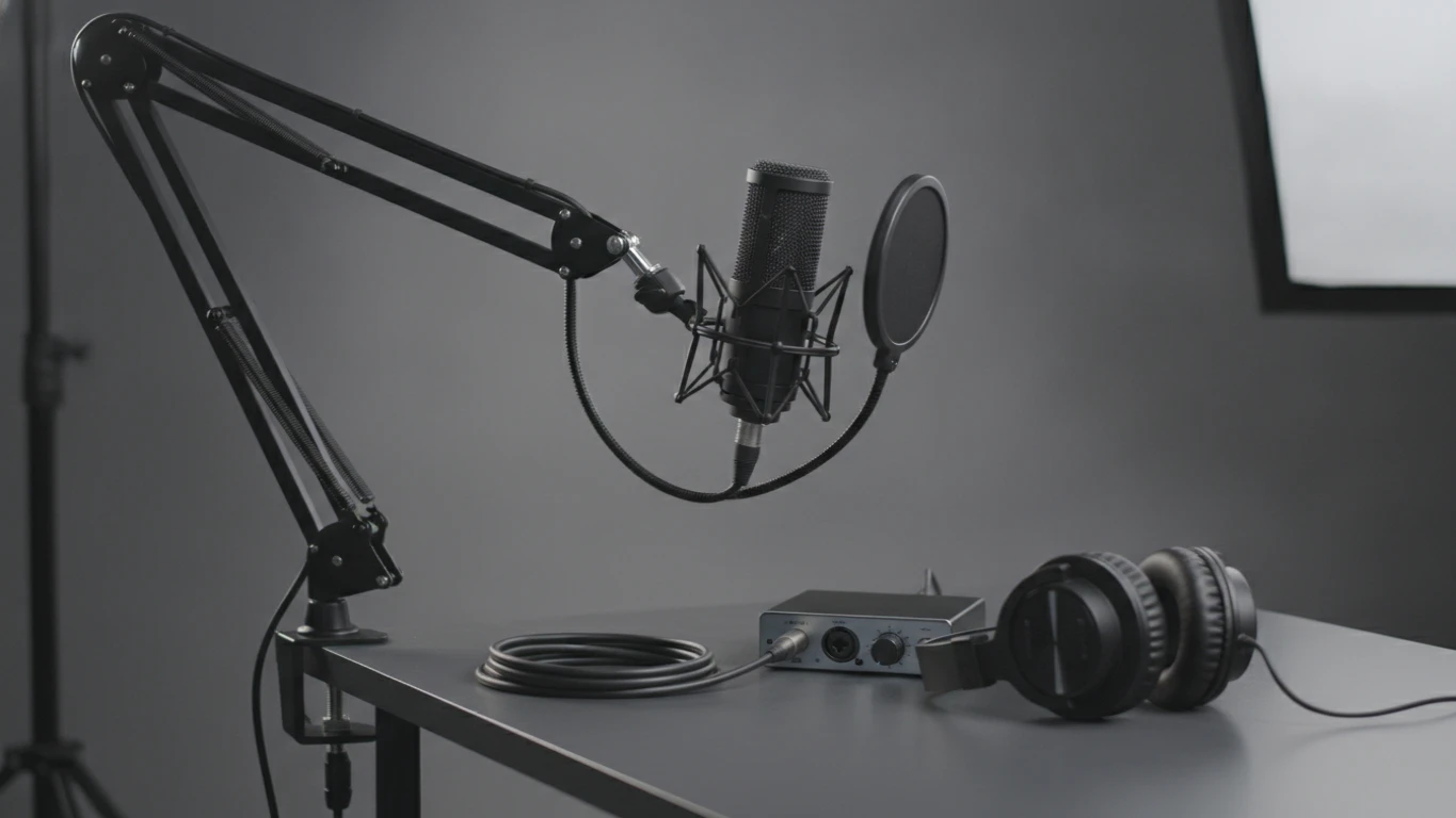 Professional Podcast Microphone Kit
