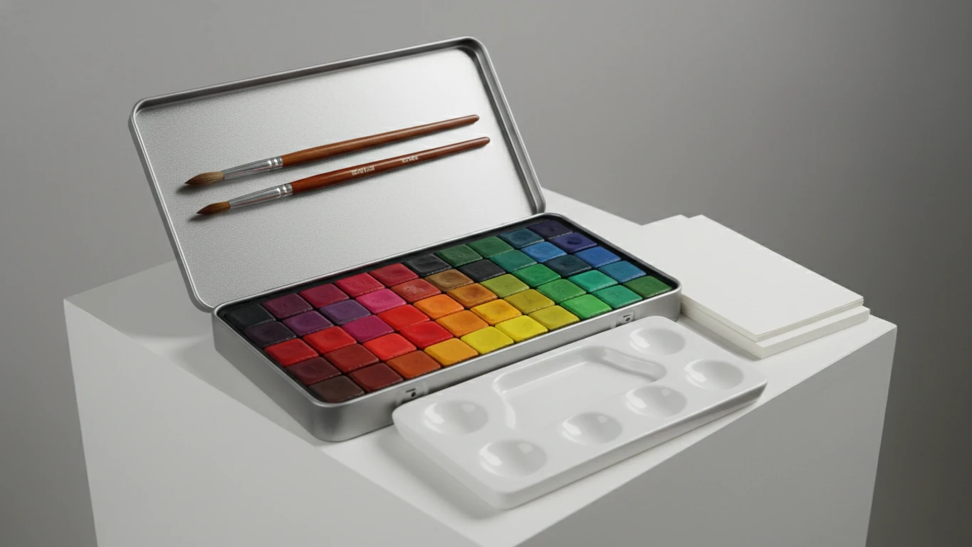 Professional Watercolor Art Set