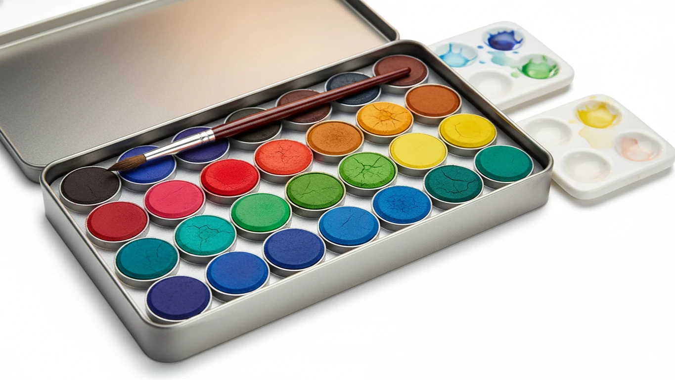 Professional Watercolor Paint Set