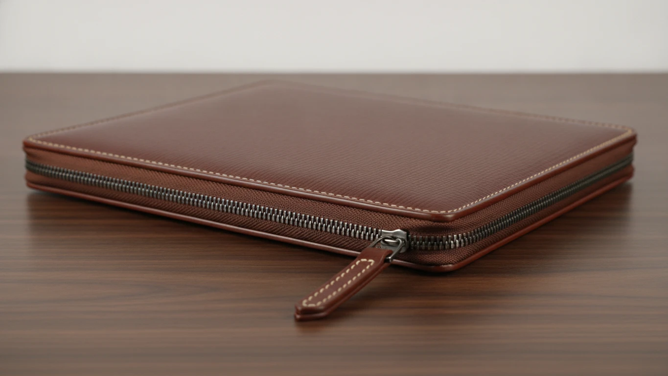 Professional Zip-Around Business Folio