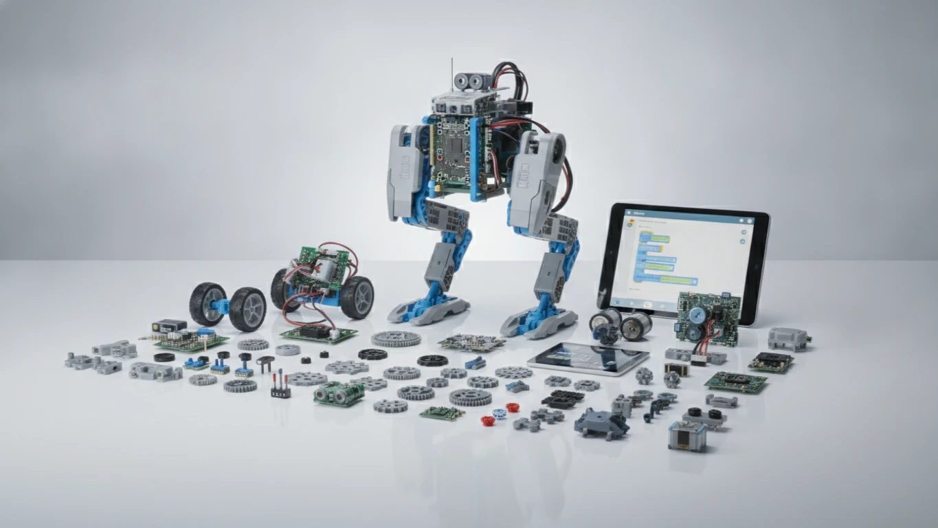 Programmable STEM Robot Building Kit