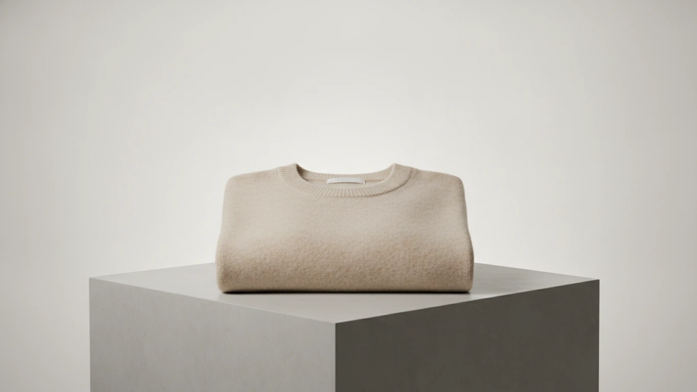 Pure Cashmere Crewneck Sweater