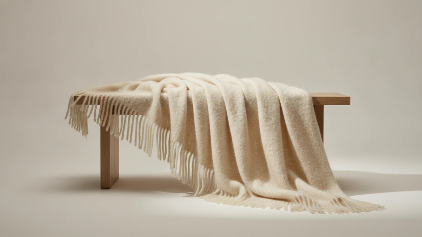 Pure Cashmere Oversized Throw