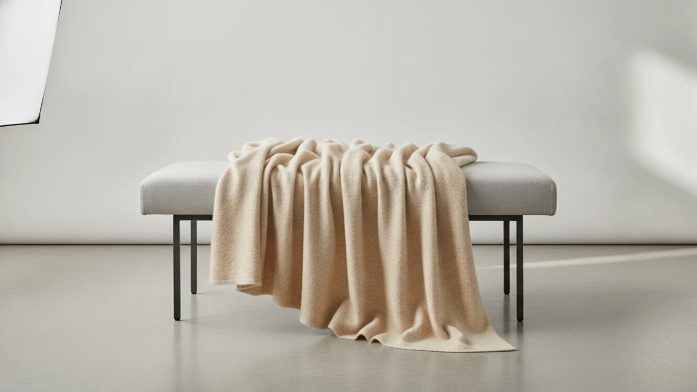 Pure Cashmere Throw Blanket
