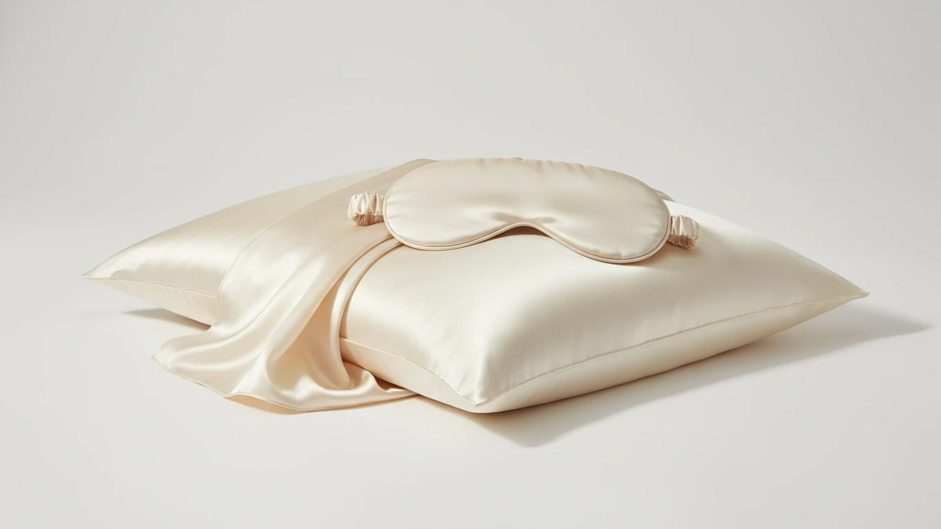 Pure Silk Pillowcase and Sleep Mask Set