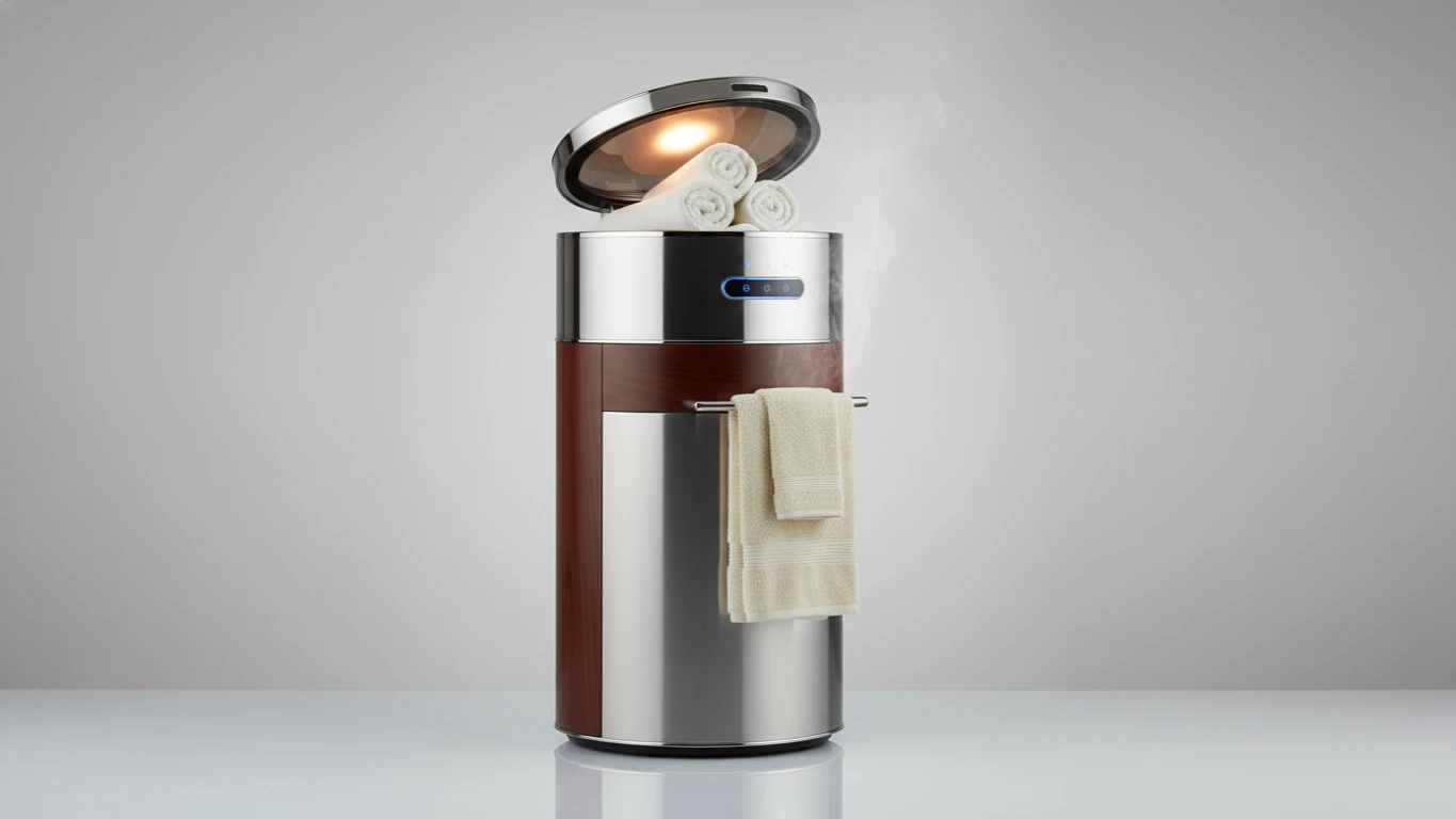 Rapid-Heat Luxury Towel Warming Spa
