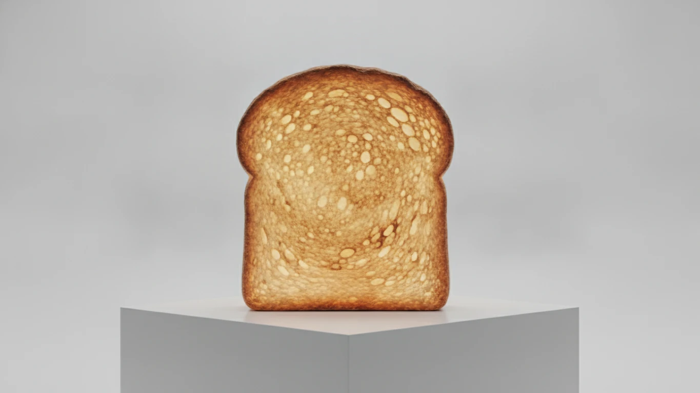 Realistic Toasted Bread Night Light