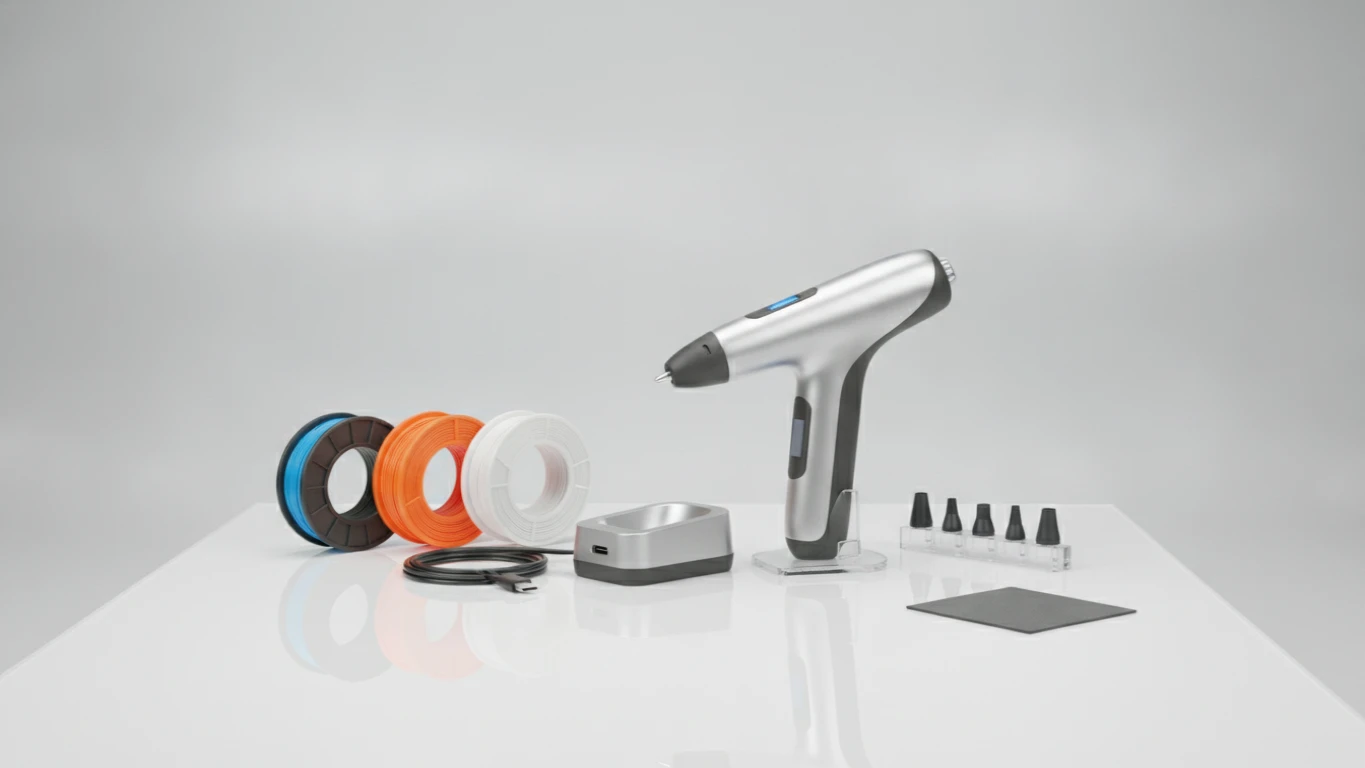 Rechargeable 3D Printing Pen Kit