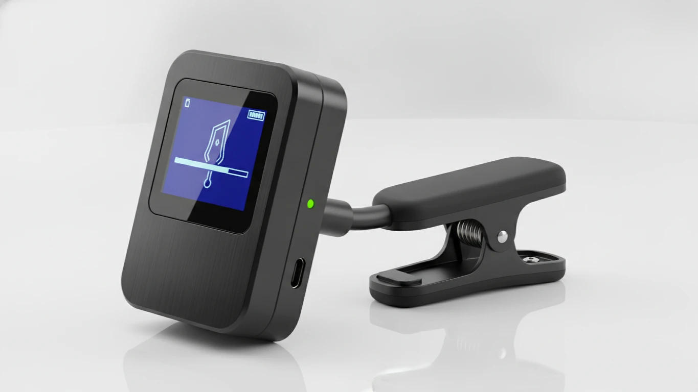 Rechargeable Clip-On Instrument Tuner