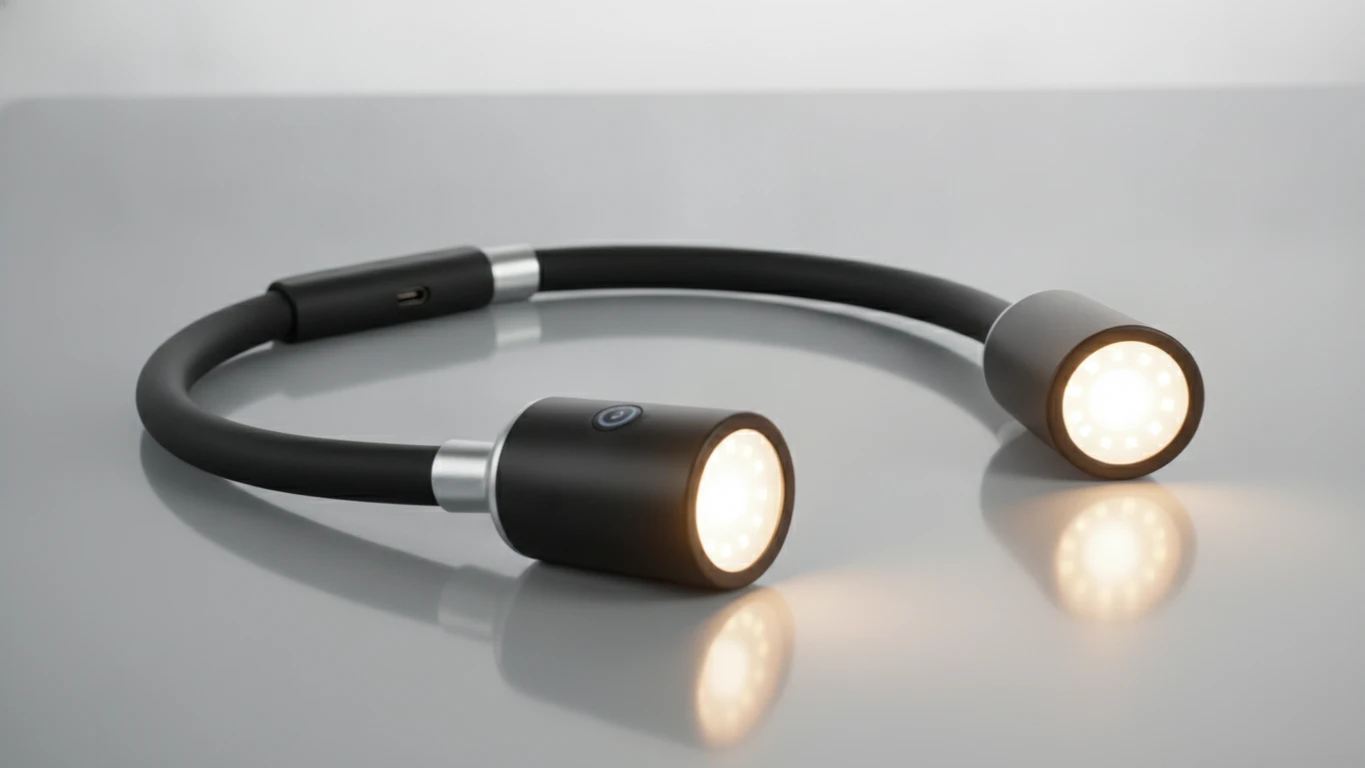 Rechargeable LED Neck Reading Light