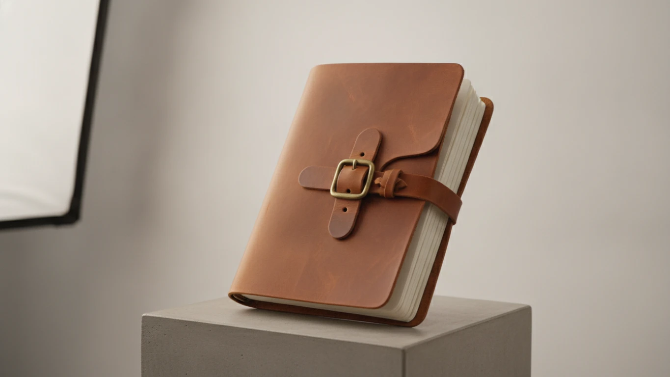 Refillable Leather Writing Journal