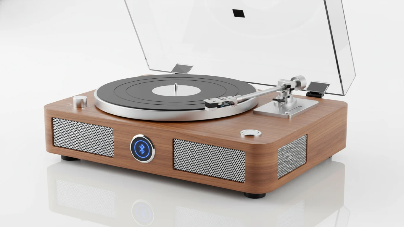 Retro Bluetooth Turntable