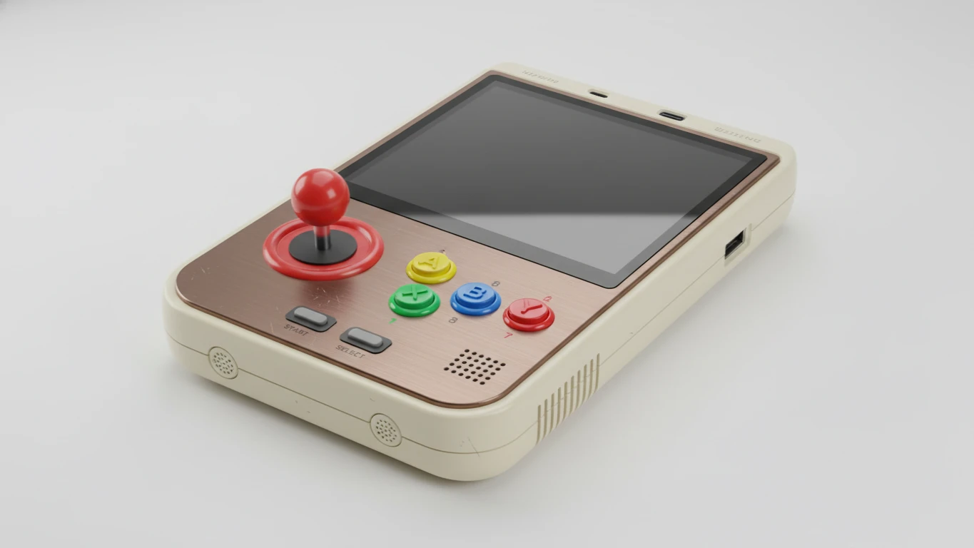Retro-Inspired Handheld Arcade Gaming Console